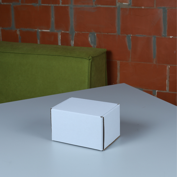 Самозбірна коробка 170x120x100 біла НП 0,5 кг стандарт 02035-1 фото