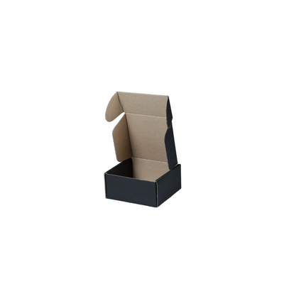 Самозбірна коробка (100х100х50 мм) чорна 02049-2 фото