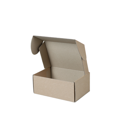 Самосборная коробка 240x170x100 бурая - 1 кг стандарт 02007 фото